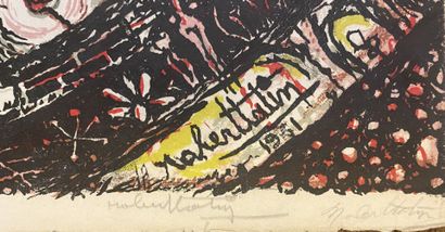 null Robert TATIN (1902-1983)

Vence la jolie

Lithographie signée et justifiée dans...