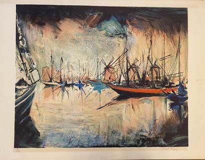 null MISCELLANEOUS 

Strong lot of prints by Marcel MOULY, Paul GUIRAMAND, Blasco...
