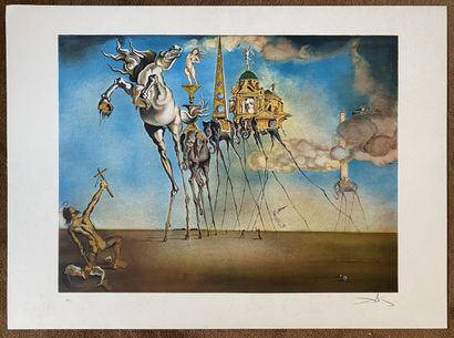 null After Salvador DALI (1904-1989)

The temptation of Saint Anthony

Lithograph...