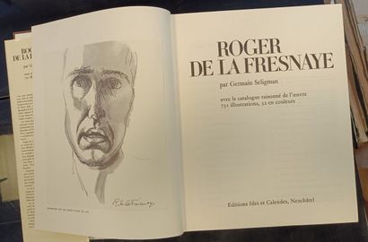 null A Volume : "ROGER DE LA FRESNAYE " by Germain Seligman, with the catalog raisonné...