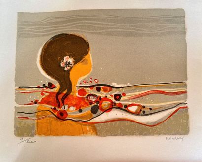 null 
Frédéric MENGUY (1927-2007)




Lot of four lithographs signed and justified...