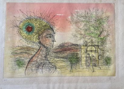 null 
Jean CARZOU (1907-2000)




Lot of six lithographs signed and justified. 




79...