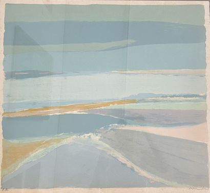 Roger MÜHL (1929-2008)

Low tide

Lithograph...
