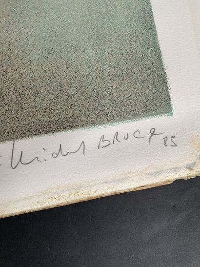 null Michel BRUCE (1938)

Lot de deux estampes : 

- Tout là-bas 

Lithographie signée...