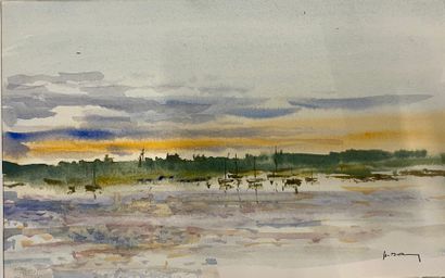 null Henri DAVY (1913 - 1988)

Strong lot of 50 watercolors on the theme of landscapes.

Various...