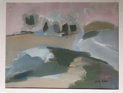 null Malène DE LIMA (XX)

Landscape 

Gouache on paper, signed lower left.

48 x...