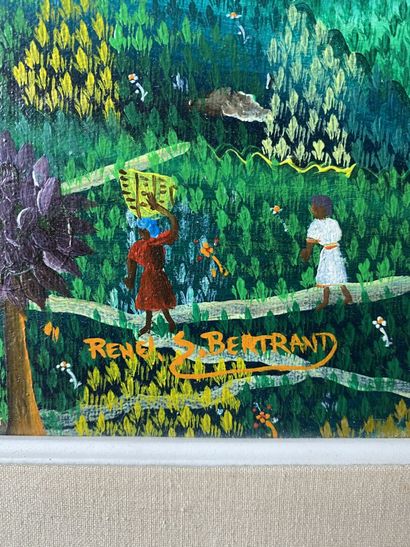null Renei S. BERTAND (XX)

Imaginary garden

Oil on canvas, signed in ba on the...