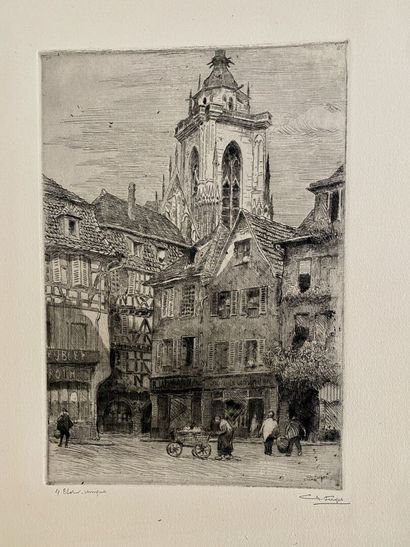 null Charles Jean FORGET (1886-1960)

Colmar, Tower of the Cathedral 

Suite of seven...