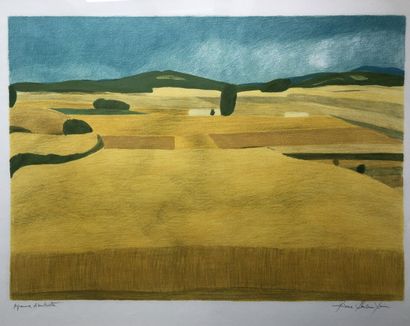 null Pierre BONCOMPAIN (1938)

Landscape of the south

Lithograph signed in lower...