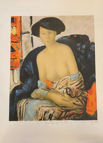 null MISCELLANEOUS 

Strong lot of prints by Marcel MOULY, Paul GUIRAMAND, Blasco...