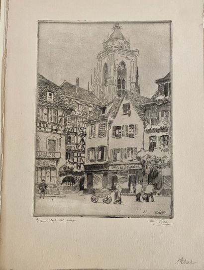 null Charles Jean FORGET (1886-1960)

Colmar, Tower of the Cathedral 

Suite of seven...