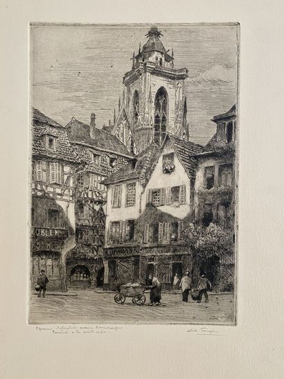 null Charles Jean FORGET (1886-1960)

Colmar, Tower of the Cathedral 

Suite of seven...