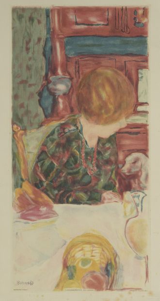 After Pierre BONNARD (1867-1947)

Woman with...