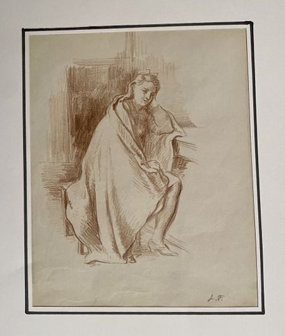 null Leonide FRECHKOP( 1897-1982 )

Lot including 5 drawings signed with initials...