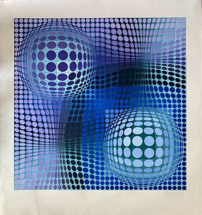 
Victor VASARELY (1906-1997)




Composition




Lithograph...