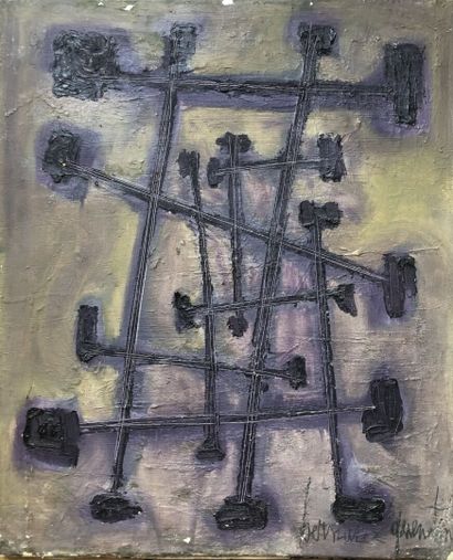 null Bernard QUENTIN (1923 - 2020)

Composition abstraite

Huile sur toile, signée...