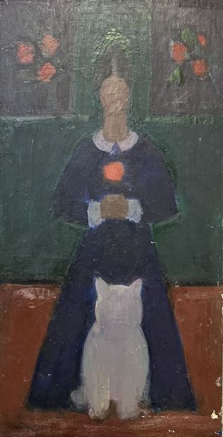 Arthur KOLNIK
(Stanislawów 1890 - 1972 Paris)
Femme...
