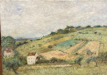 null Simon SEGAL (Bialystok 1898-1969 Paris)
Landscape
Oil on canvas signed lower...