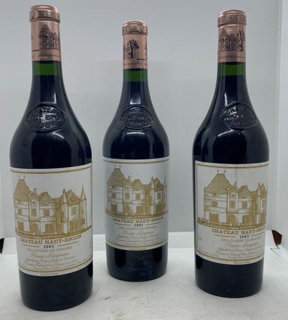 3 bottles of Château HAUT-BRION Cru Classé...