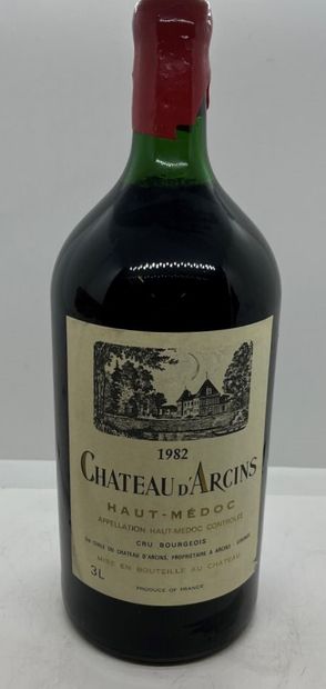 null 
2 large containers including :




- 1 Methuselah (6 L) of Château d'ARCINS...