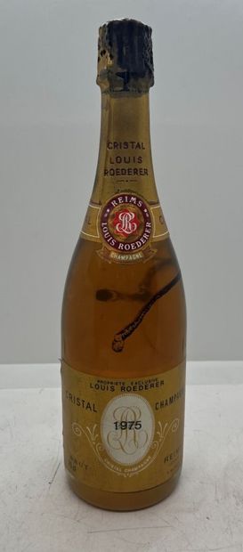1 Champagne CRISTAL Roederer 1975, slightly...