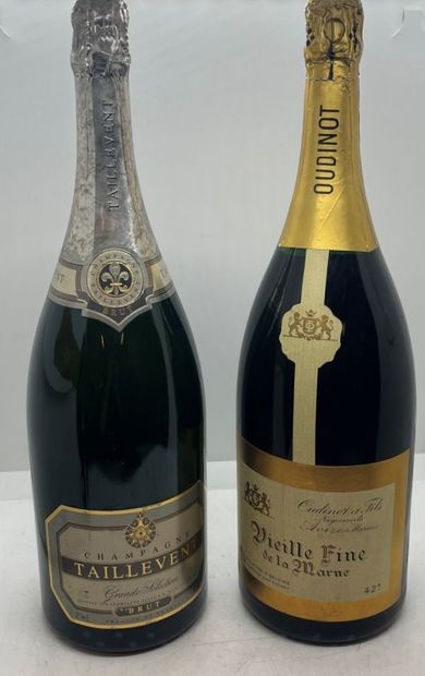 null 4 bottles and 2 magnums including :

- 2 Champagne NICOLAS FEUILLATTE Cuvée...