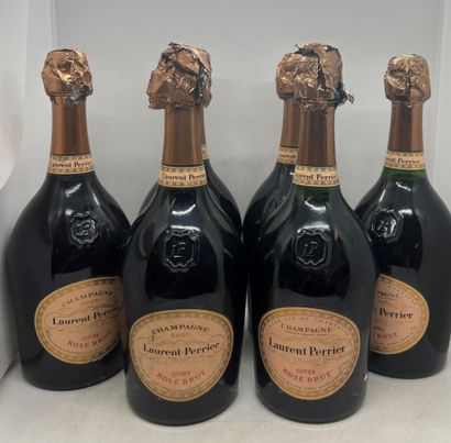 6 bottles of Champagne LAURENT-PERRIER Rosé...
