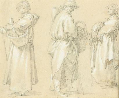null Abraham BLOEMAERT

(Gorinchem 1564 - Utrecht 1651)

Study for a whistling boy...