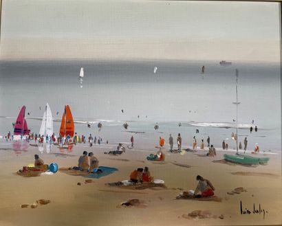 School XX°siècle, 7 works of the same artist

-Beach...