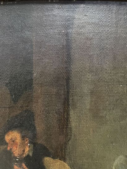 null Dutch school of the 19th century

Tavern scene

Oil on panel

39 x 31 cm

Slight...