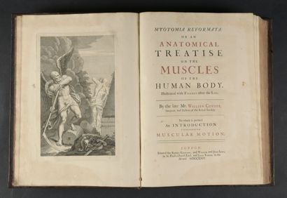 null COWPER, William - Myotomia Reformata. Or an Anatomical Treatise on the Muscles...