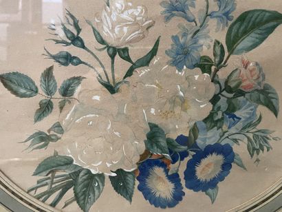 null Ecole française du XIXème siècle, Vers 1830.

Bouquet de fleurs

Gouache et...