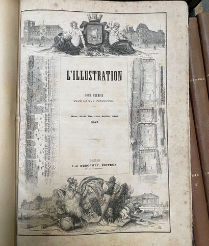 null ILLUSTRATION (L') - L'Illustration Journal Universel. From 1843 to 1855, 1870,...
