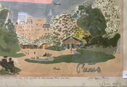 null Pierre-Eugène CLAIRIN (1897-1980)

Promenade de Paris 

Lithographie en couleurs,...