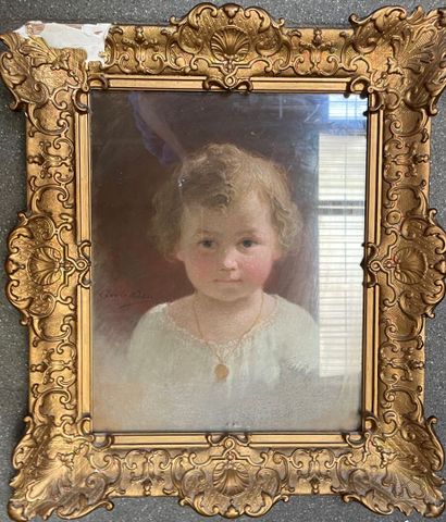 null Louis Emile ADAN (1839-1937)

Portrait d'enfant à la médaille 

Pastel sur toile...