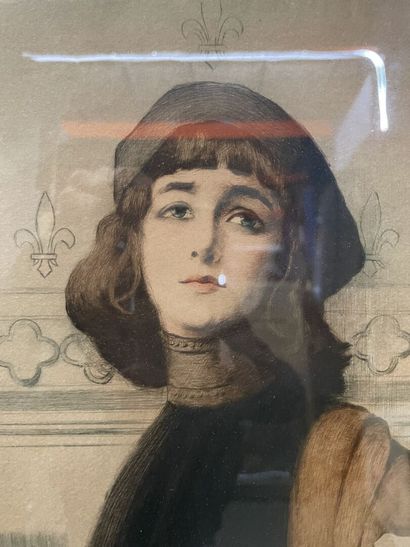 null Jeanne d'Arc

Gravure et aquatinte, Epreuve d'artiste, signée en bas à droite...