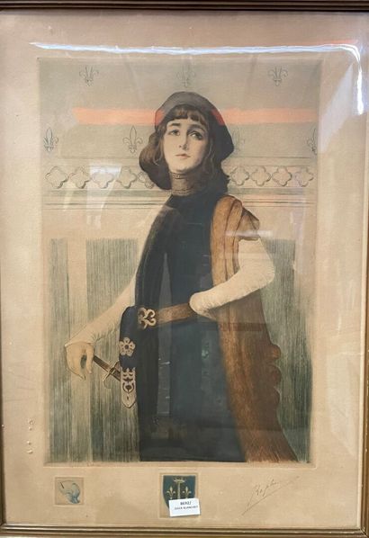 null Joan of Arc

Etching and aquatint, Artist's proof, signed lower right Raph

64...