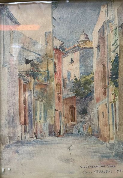 null Léonce PELLETIER (1869-1950)

Street of Villefranche sur Mer

Watercolor signed,...