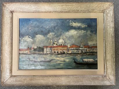 null Eugene DE SARTE (XXth century)

View of Venice 

Oil on panel signed lower left...