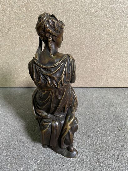 null BOURETY, Ecole française du XIXème siècle

Pandore

Bronze à patine dorée, signé

H...