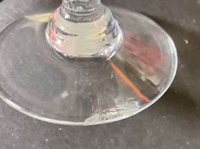 null SAINT-LOUIS

partie de service de verres à pied en cristal taillé comprenant...