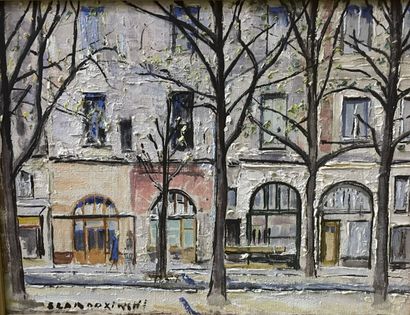 null Georges SLOBODZINSKI (1896-1967)

Place Dauphine

Oil on canvas signed lower...