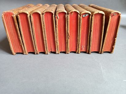 null 9 volumes, des oeuvres complètes d'Alexis Piron, publiées par Mr. Rigoley de...