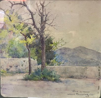 null Léonce PELLETIER (1869-1950)

Nice at the castle

Watercolor signed, located...