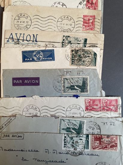 null Stamp collection and correspondence: France and abroad.