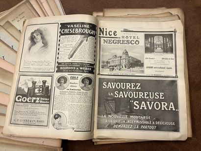 null Journal l'illustration : années 1914 et 1916. 2 cartons.