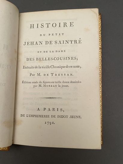 null TRESSAN (M. de). Histoire du petit Jehan de Saintré et de la dame des Belles-Cousines....