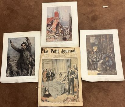 null Journal l'illustration : years 1914 and 1916. 2 boxes.