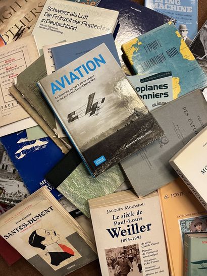 null Documentation sur les pionniers de l'aviation : livres sur les Wrights, Ferber,...