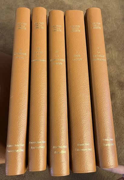 null Lot of various books: memoirs of General de Gaulle. 4 boxes.